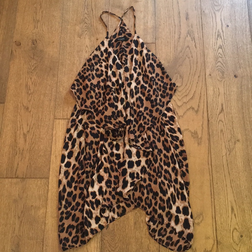 Olivaceous Leopard dress